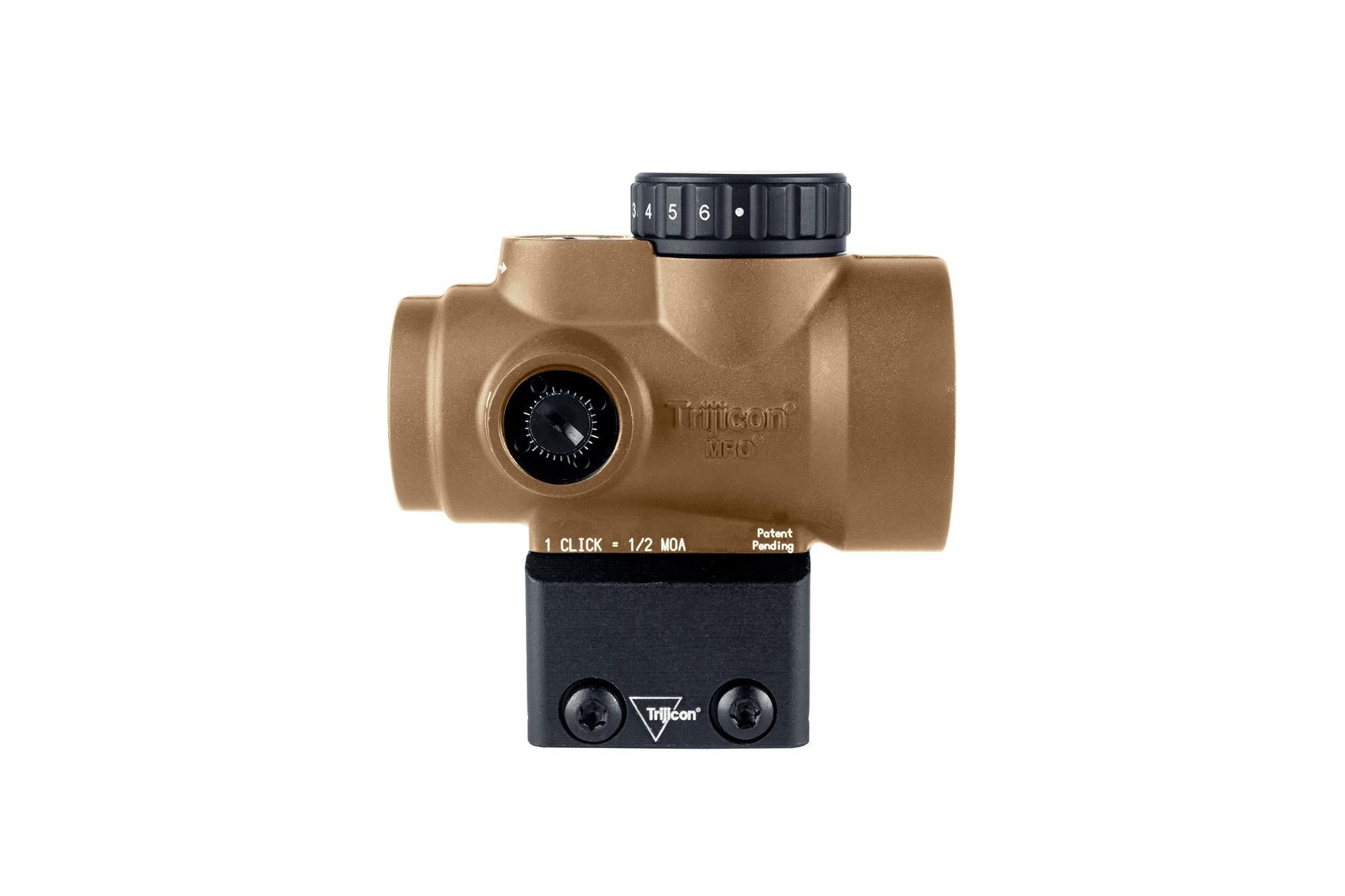 実物 KINETIC Trijicon MRO Mount SIDELOK - Trijicon MRO Mount - Lower 1/3 Co-witness